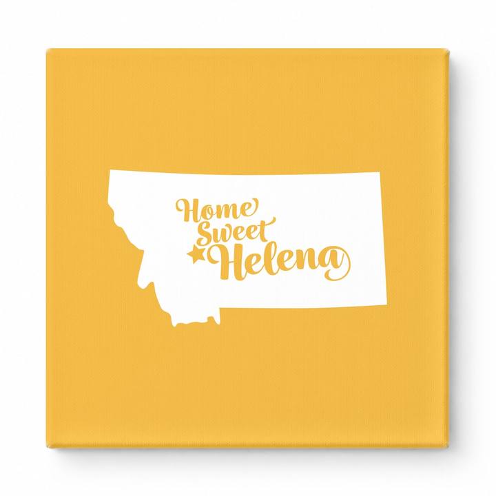 Home Sweet Helena — Montana State Silhouette