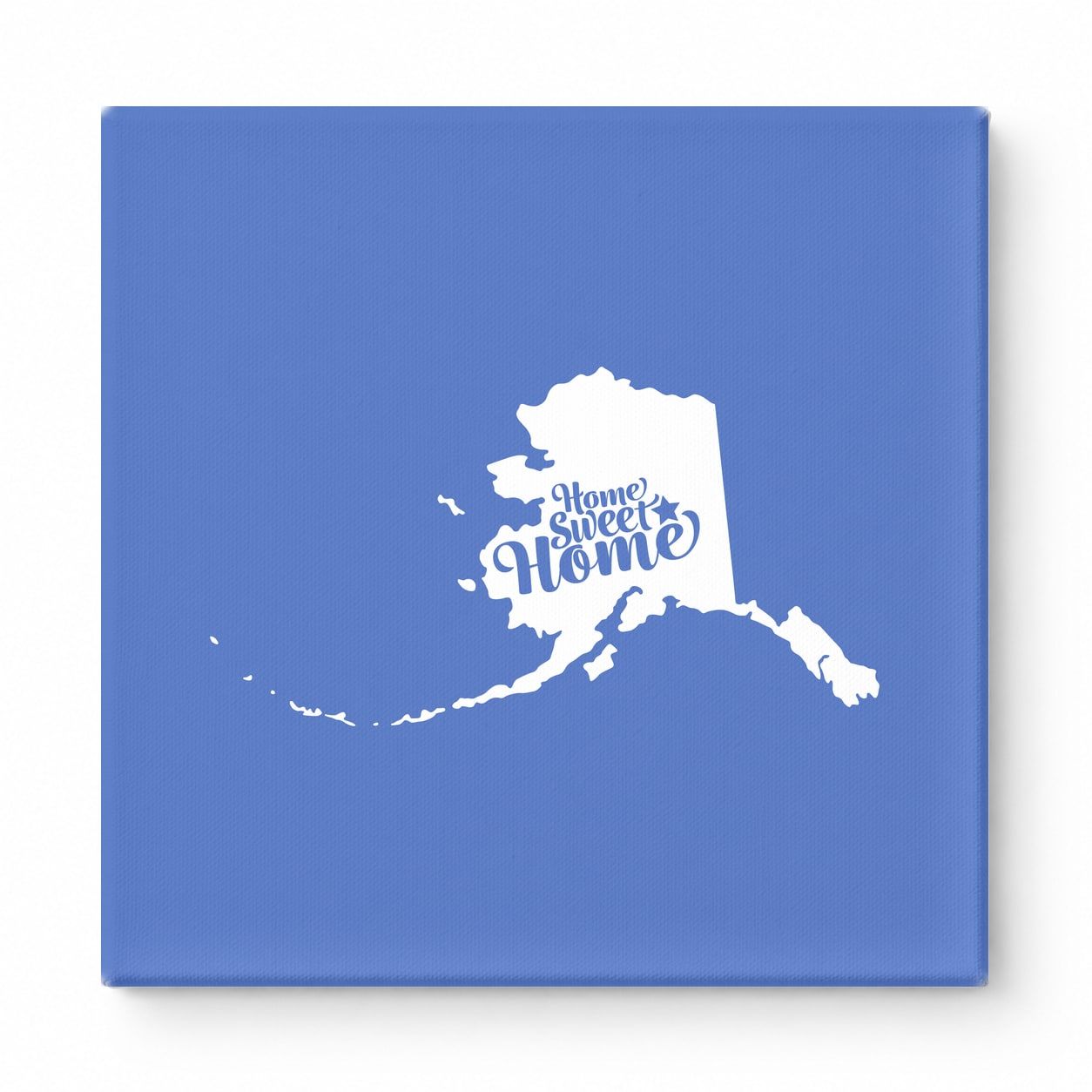 Home Sweet Home — Alaska State Silhouette