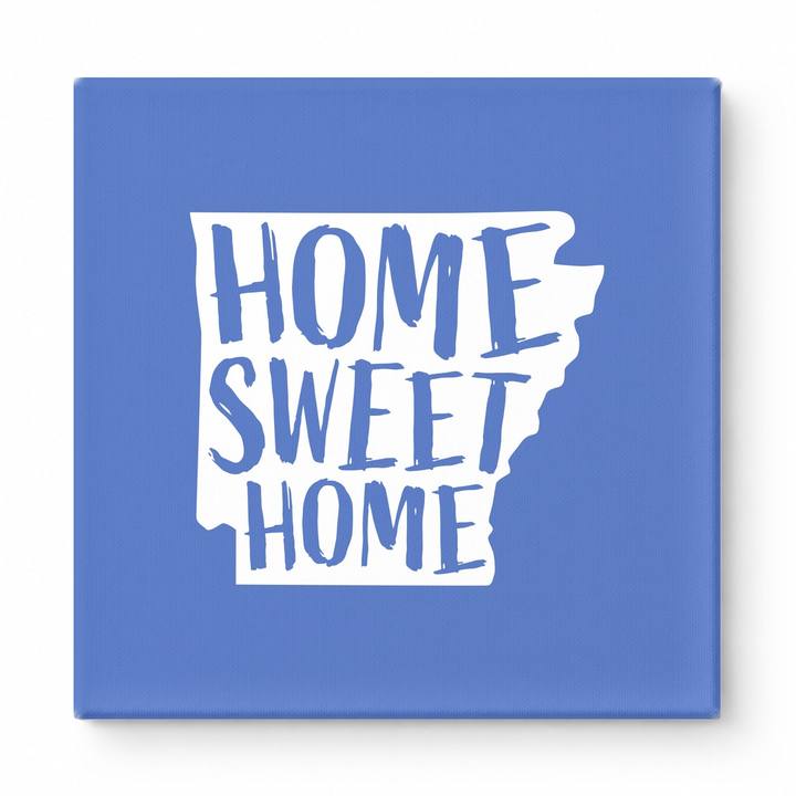 HOME SWEET HOME — Arkansas State Silhouette