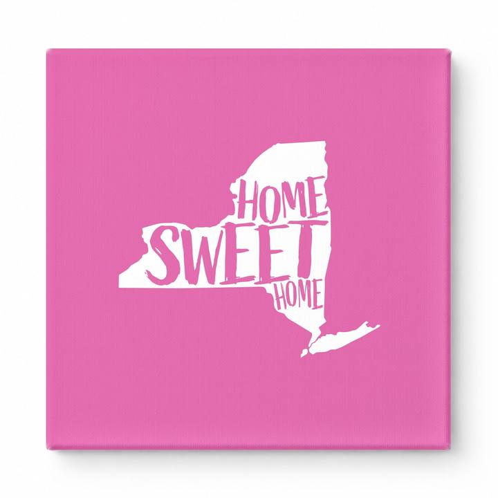 HOME SWEET HOME — New York State Silhouette