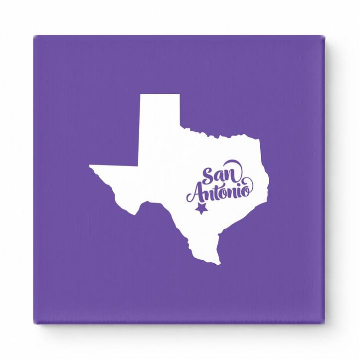 Home Sweet San Antonio — Texas State Silhouette