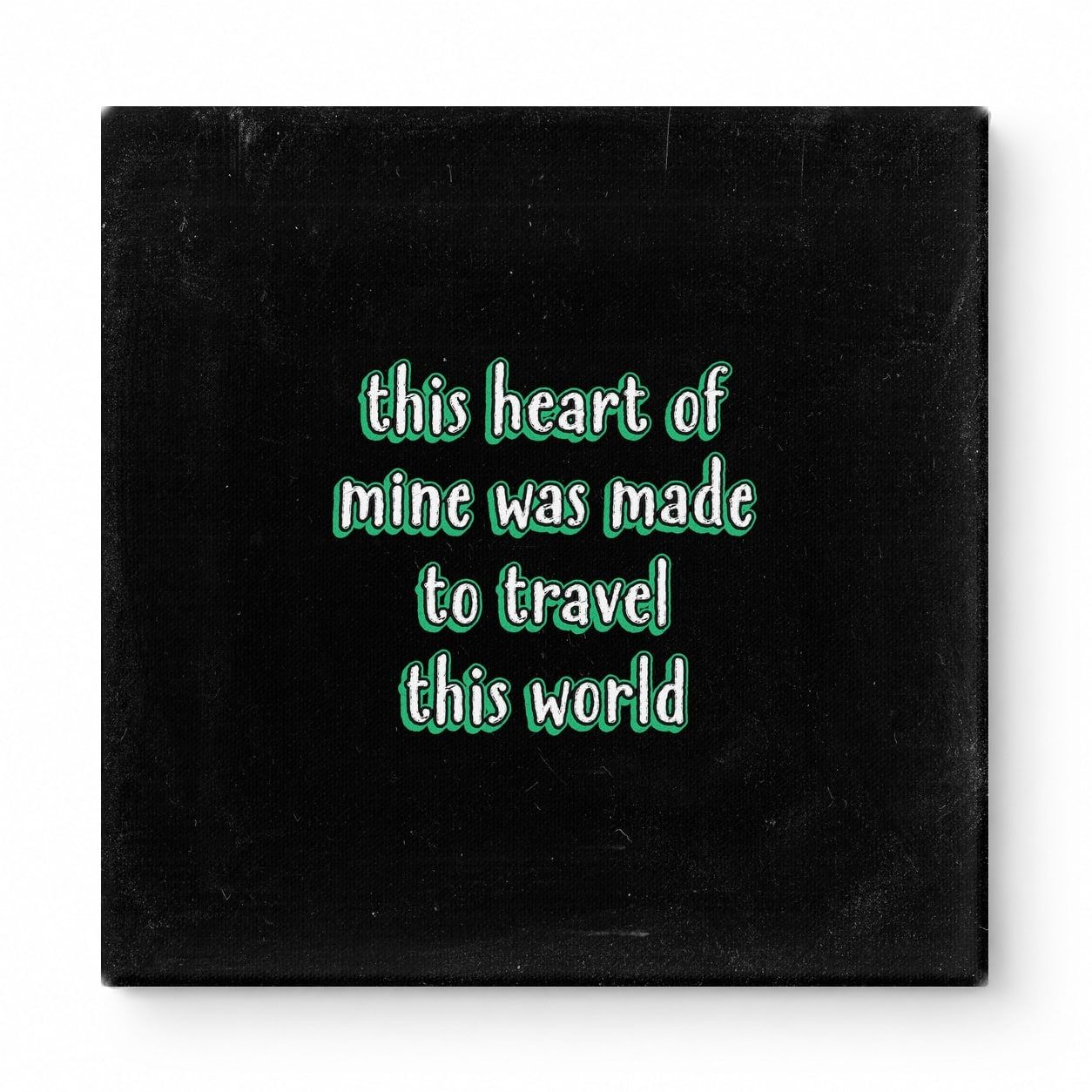 This Heart of Mine Was Made to Travel This World — Geometric Low-Poly