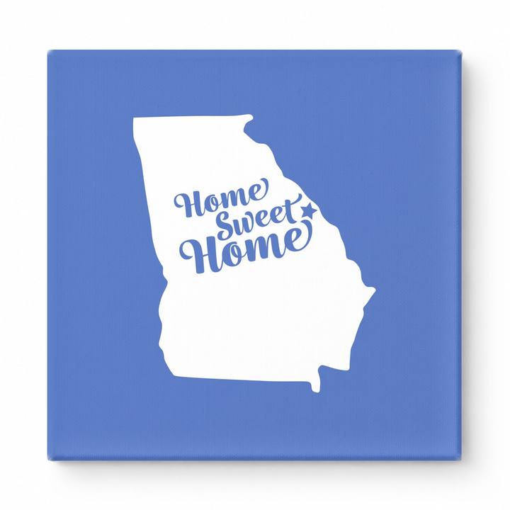 Home Sweet Augusta — Georgia State Silhouette