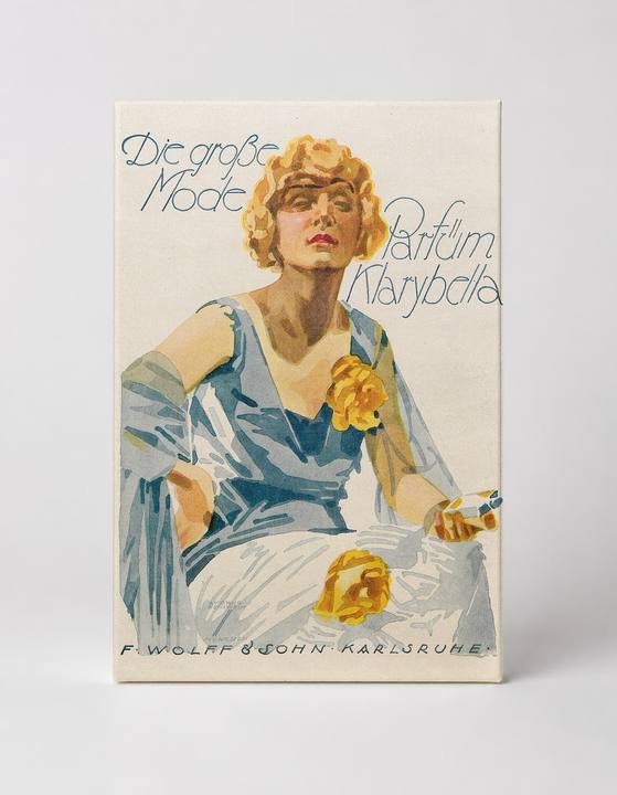 Die Grosse Mode Parfum Marybella 1920s - Art Deco Vintage Poster Wall Art