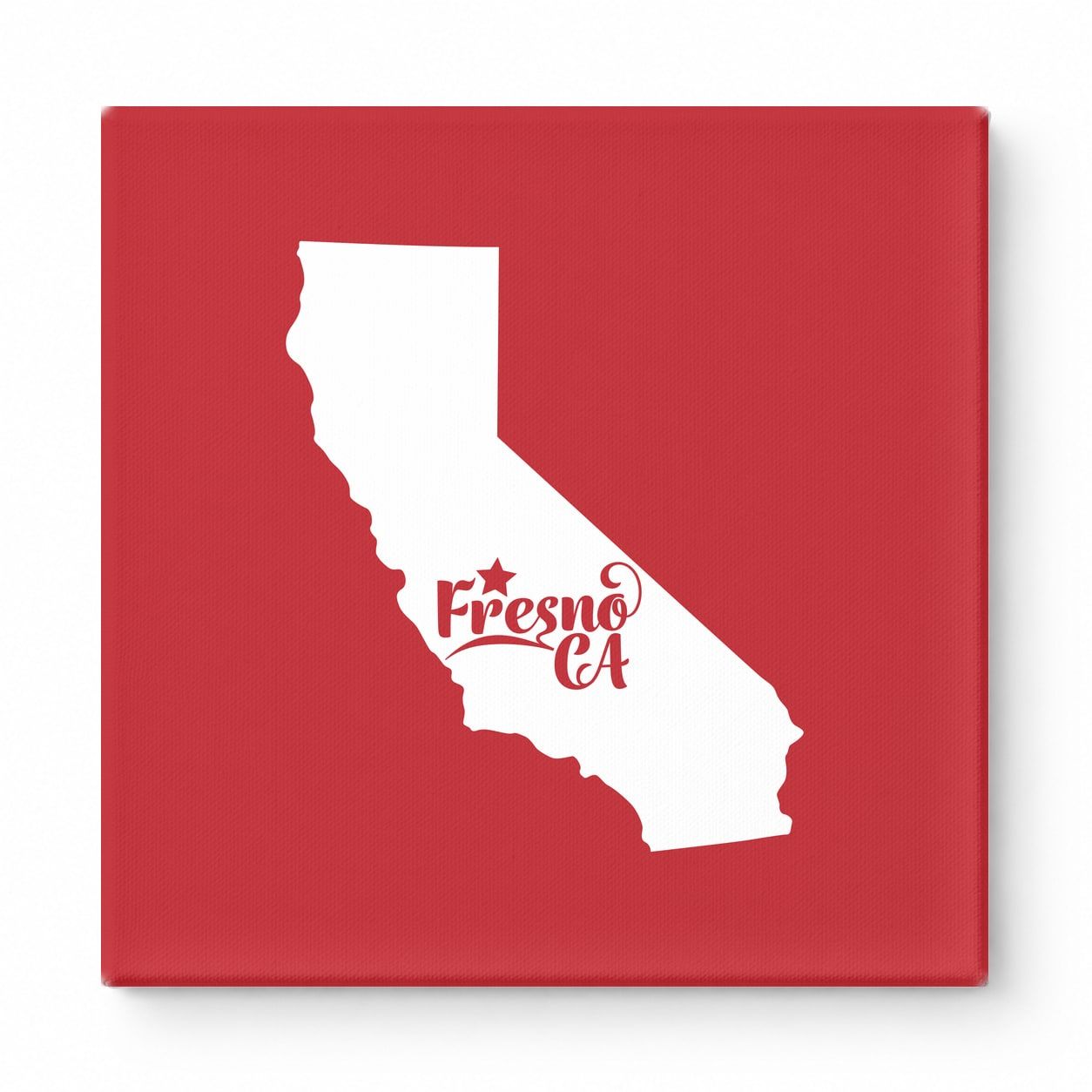 Home Sweet Fresno — California State Silhouette