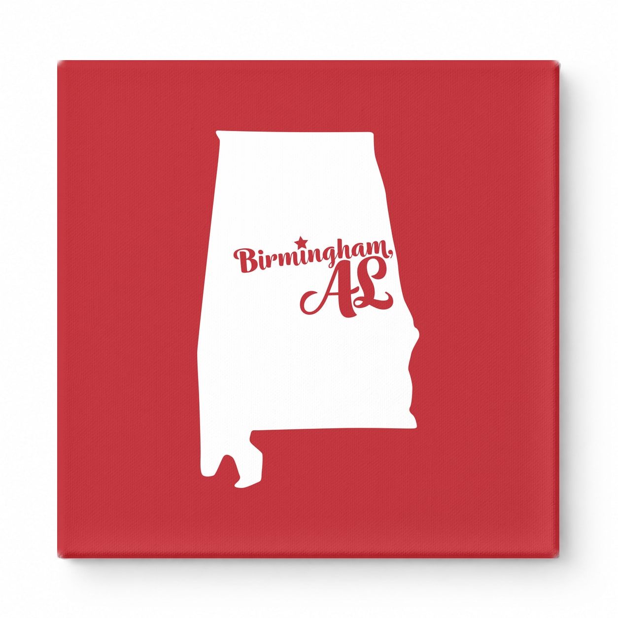 Home Sweet Birmingham — Alabama State Silhouette