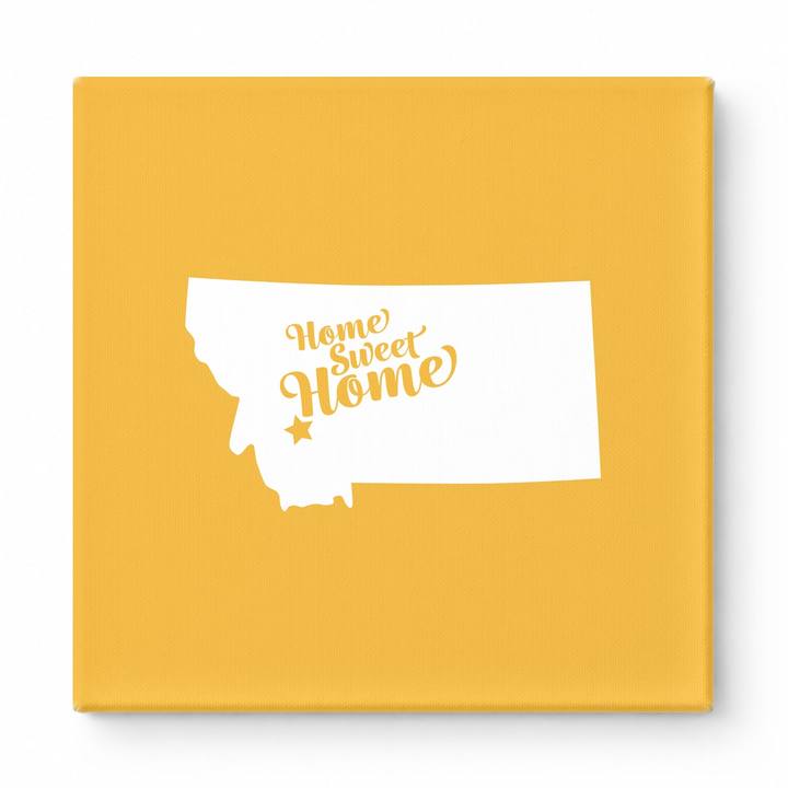 Home Sweet Home — Montana State Silhouette