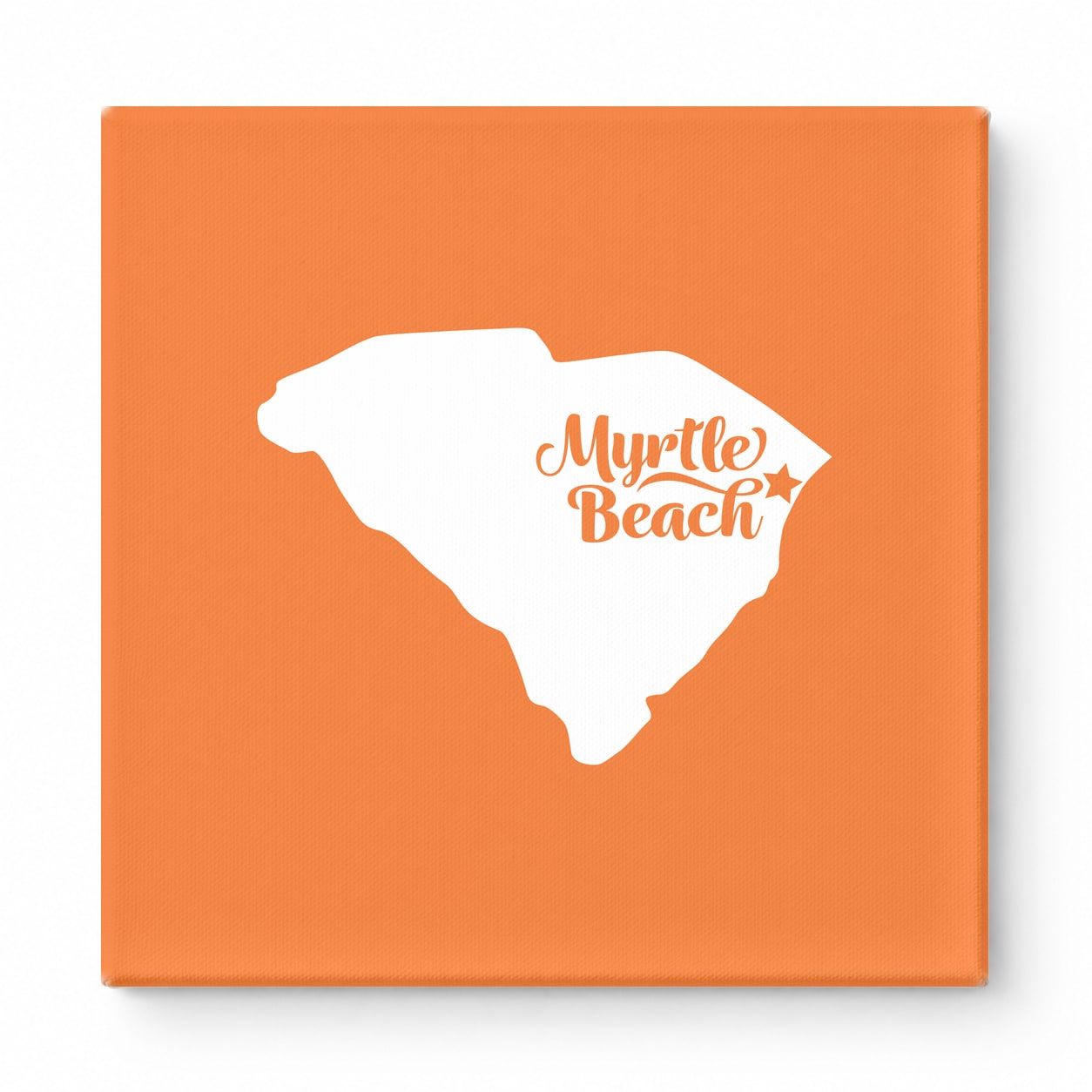 Home Sweet Myrtle Beach — South Carolina State Silhouette