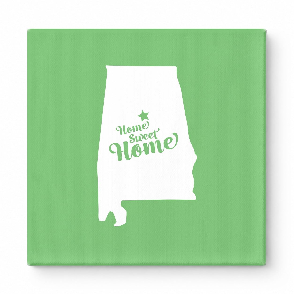 Home Sweet Montgomery — Alabama State Silhouette