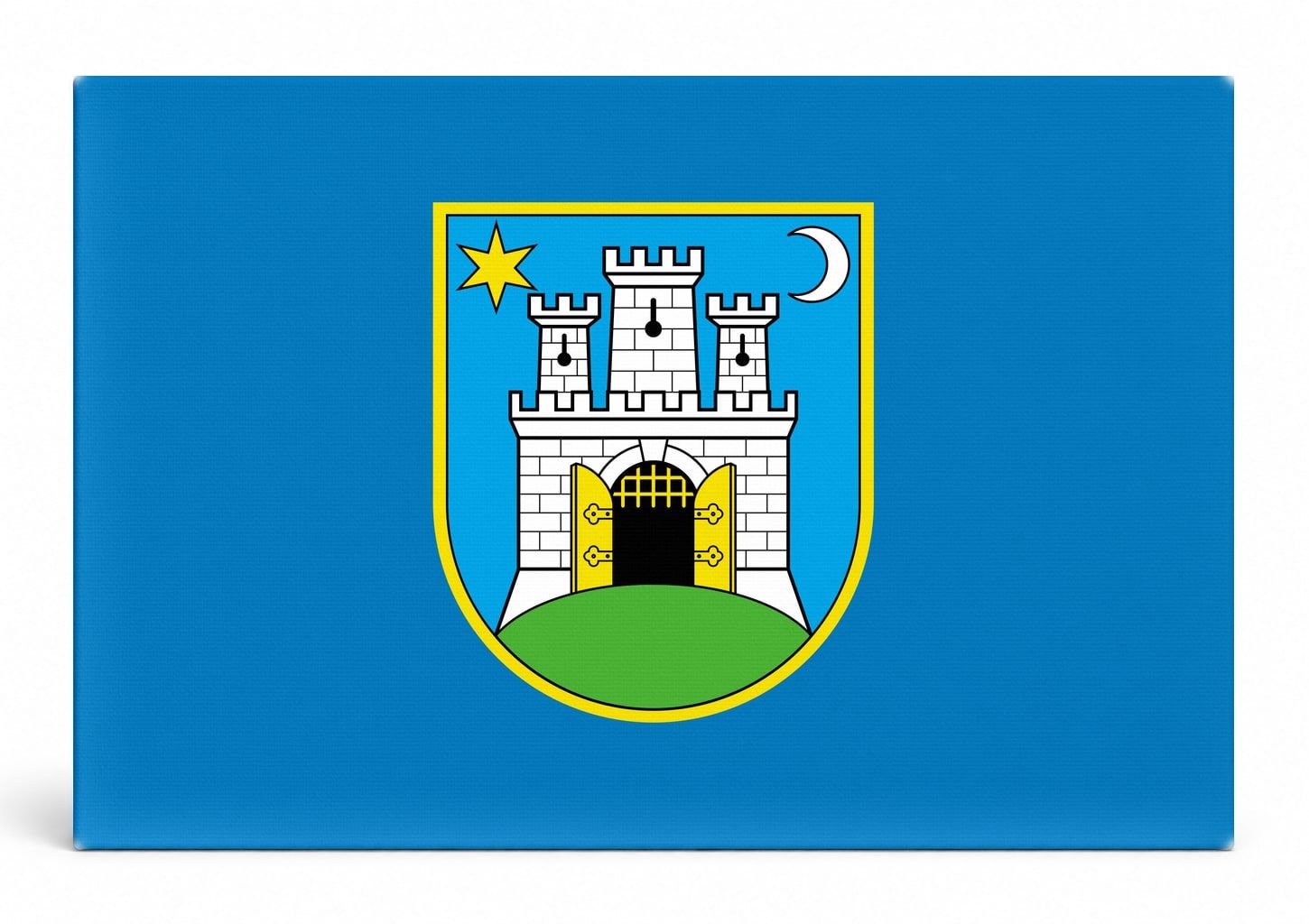 Zagreb City Flag