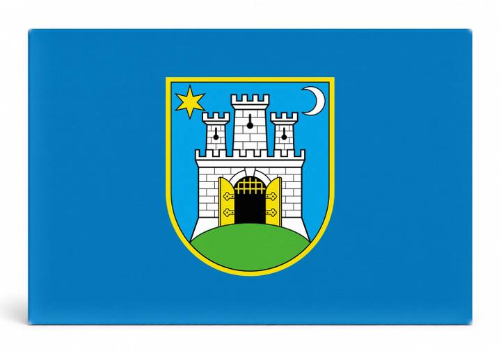 Zagreb City Flag