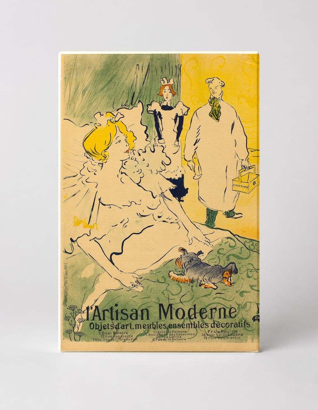 L'Artisan Moderne 1894 - Belle Époque French Advertising Vintage Poster Wall Art