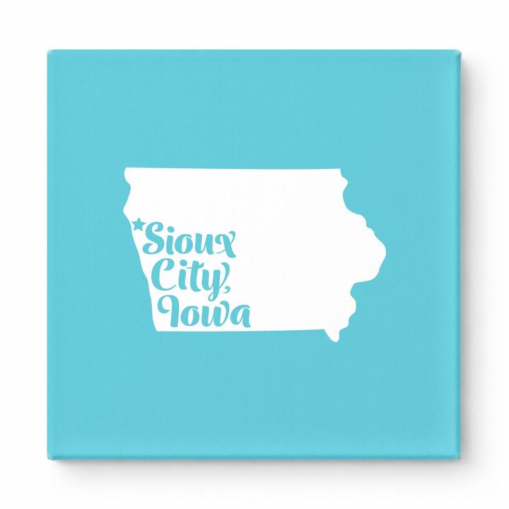 Home Sweet Sioux City — Iowa State Silhouette
