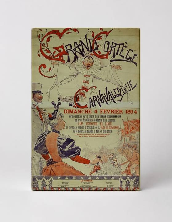 Grande Cortège Carnavalesque 1894 - Belle Époque Vintage Poster Wall Art