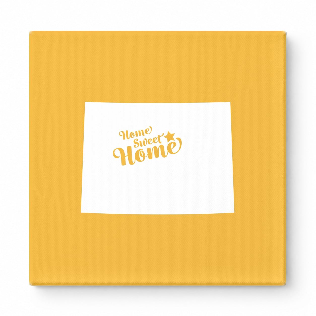 Home Sweet Home Wyoming — Wyoming State Silhouette