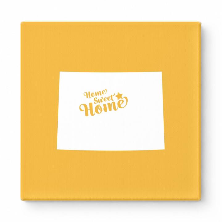 Home Sweet Home Wyoming — Wyoming State Silhouette