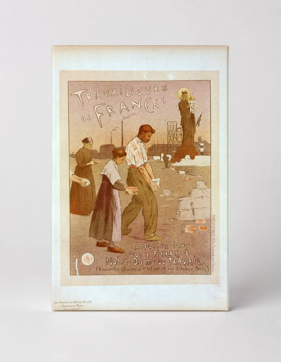 Travailleurs de France 1900 - Belle Époque Labor Vintage Poster Wall Art