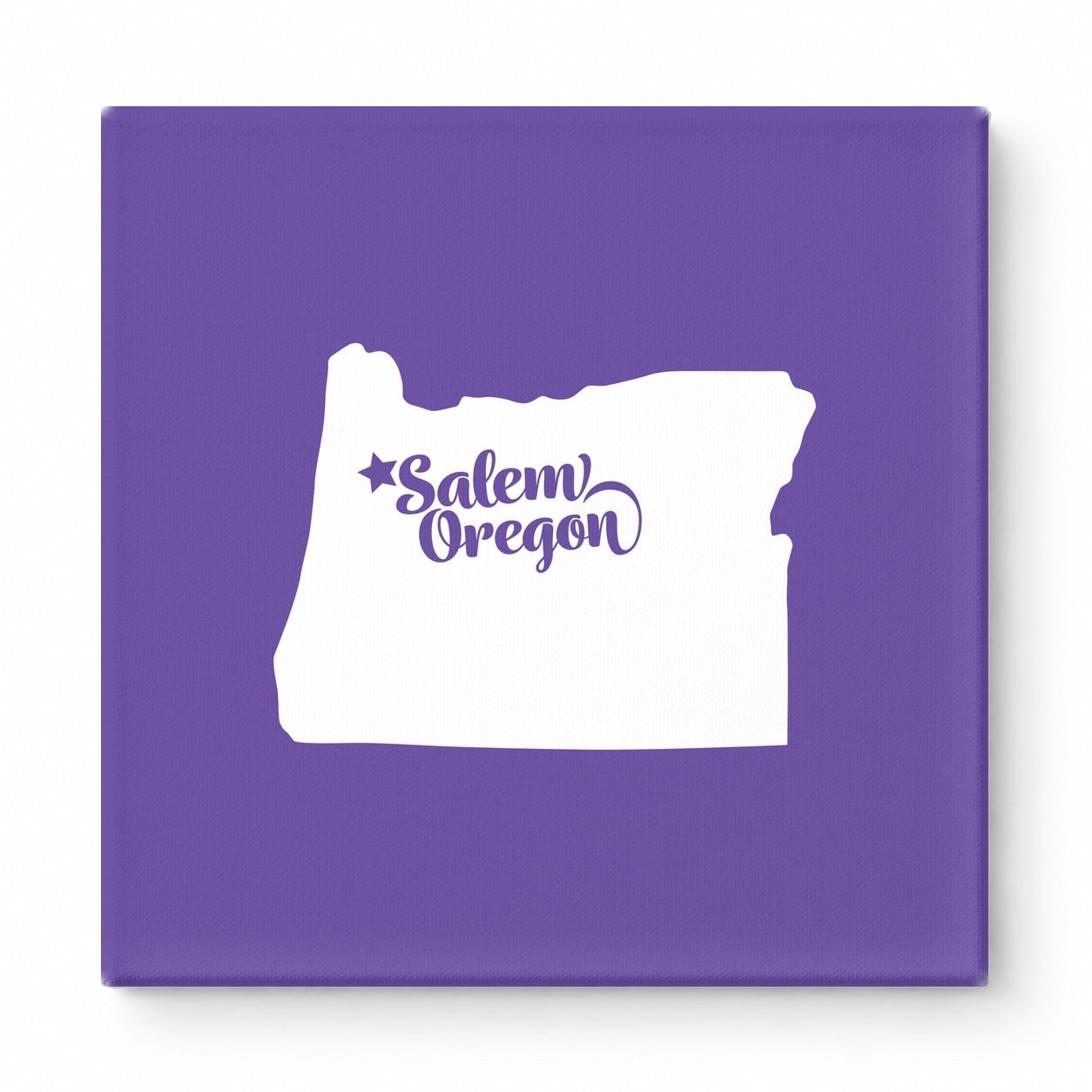 Home Sweet Salem — Oregon State Silhouette