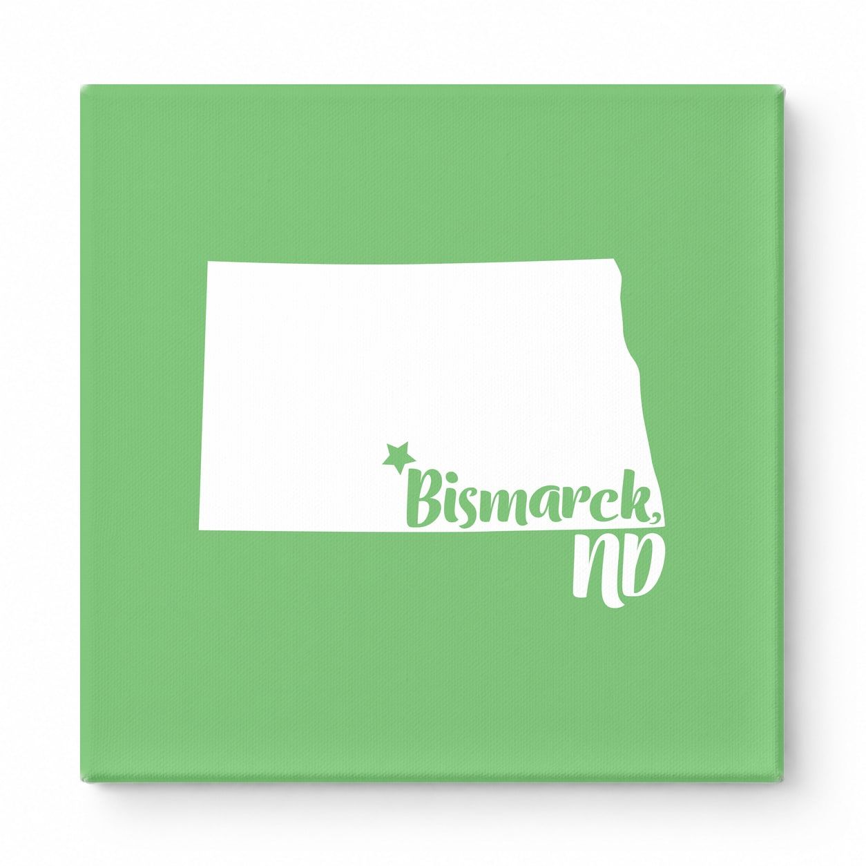 Home Sweet Bismarck — North Dakota State Silhouette