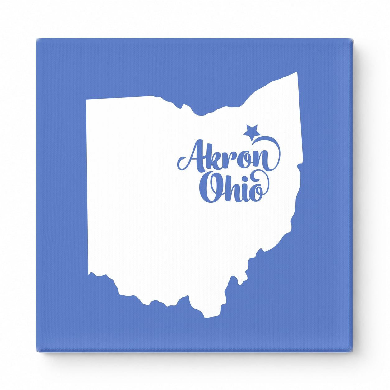 Home Sweet Akron — Ohio State Silhouette