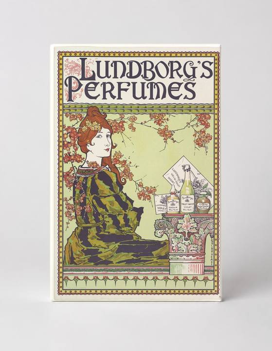 Lundborg's Perfumes 1891 - Art Nouveau Vintage Advertising Poster Wall Art