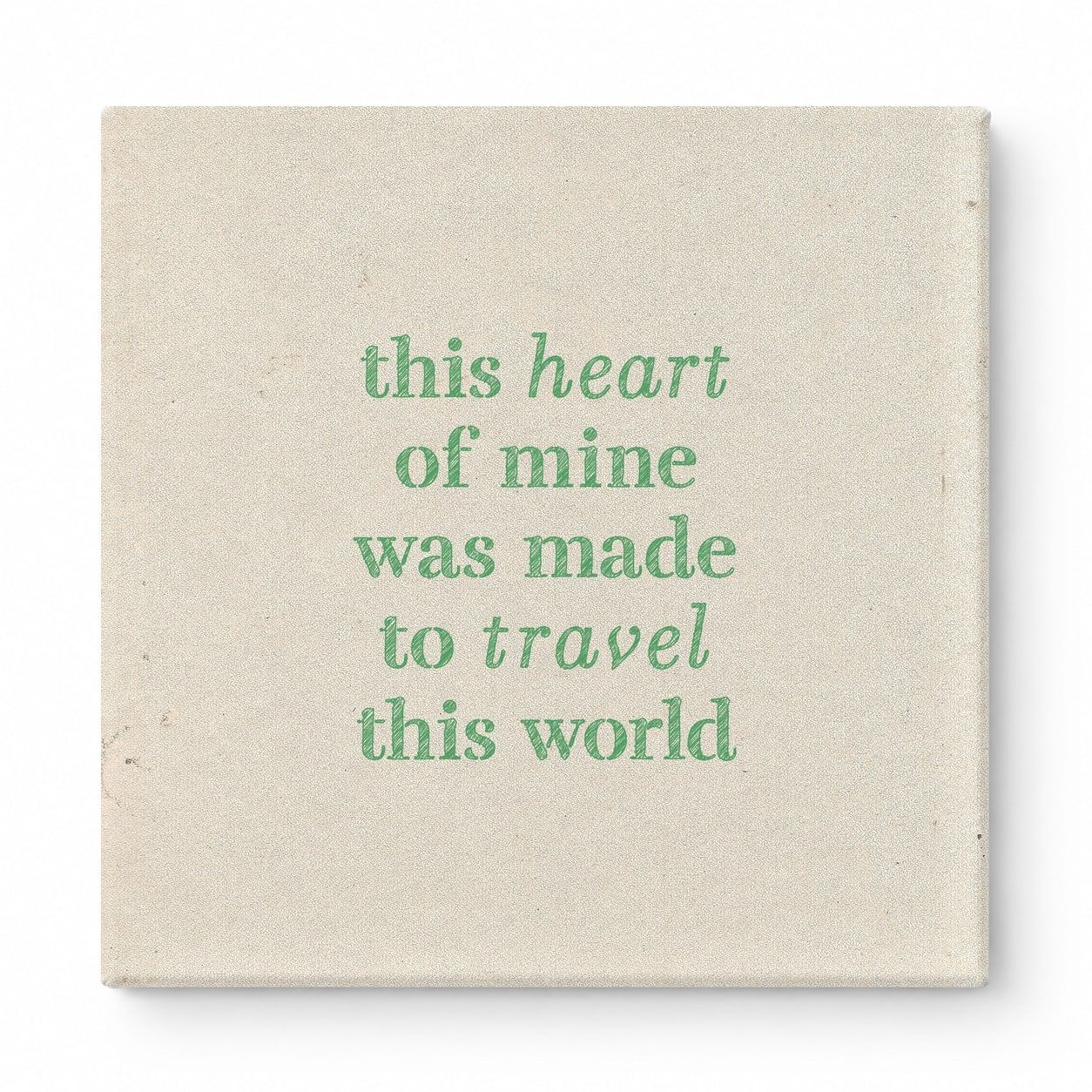 This Heart of Mine Was Made to Travel This World — Geometric Low-Poly