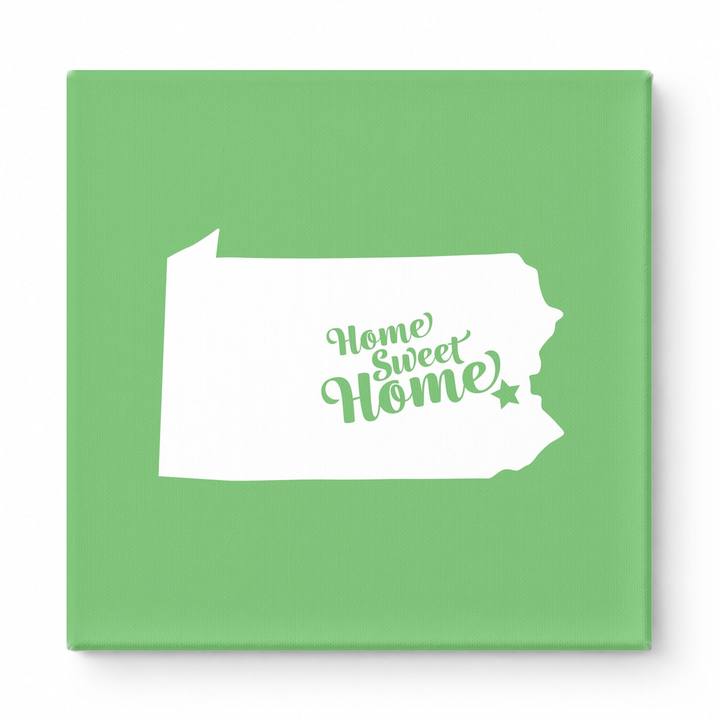 Home Sweet Harrisburg — Pennsylvania State Silhouette