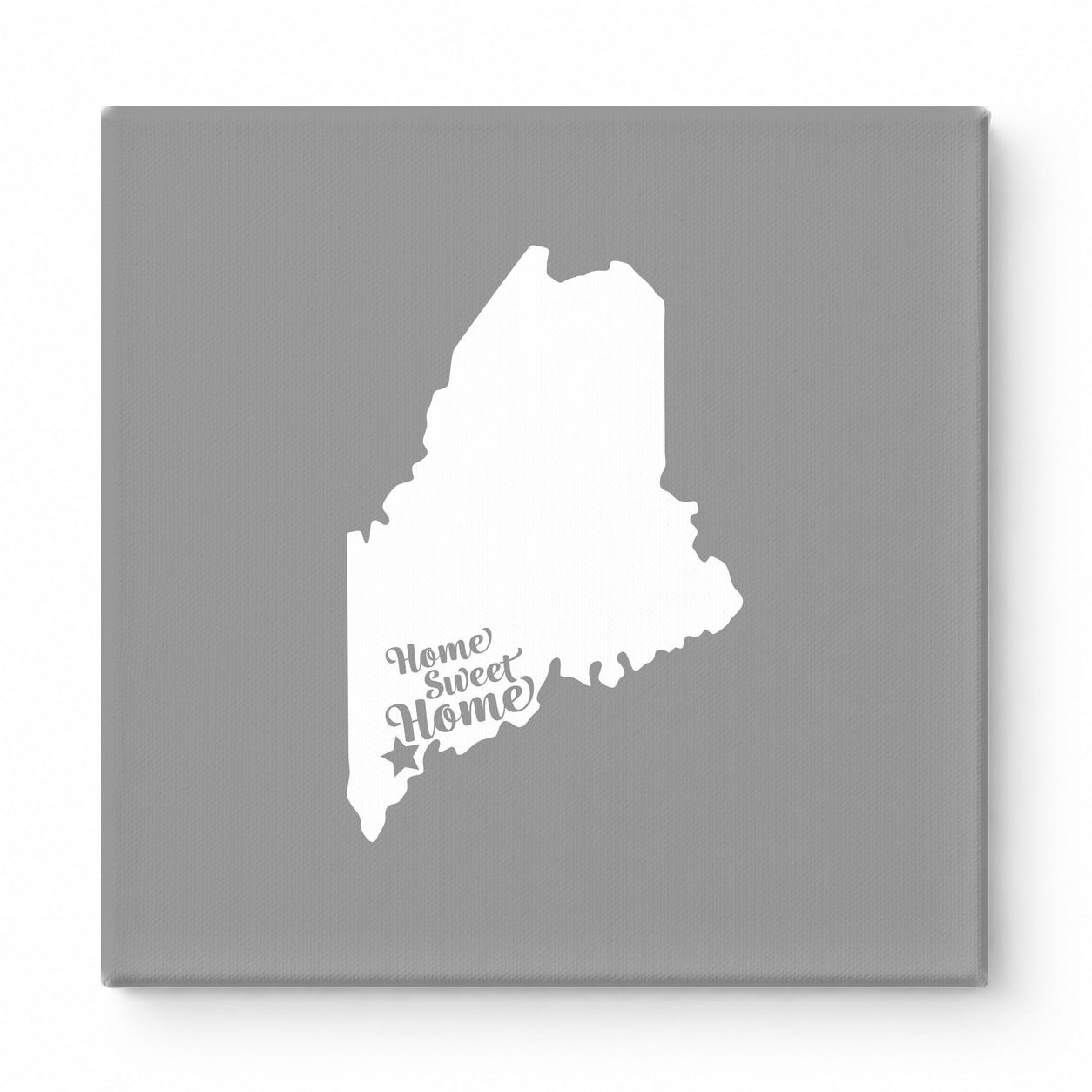 Home Sweet Portland — Maine State Silhouette