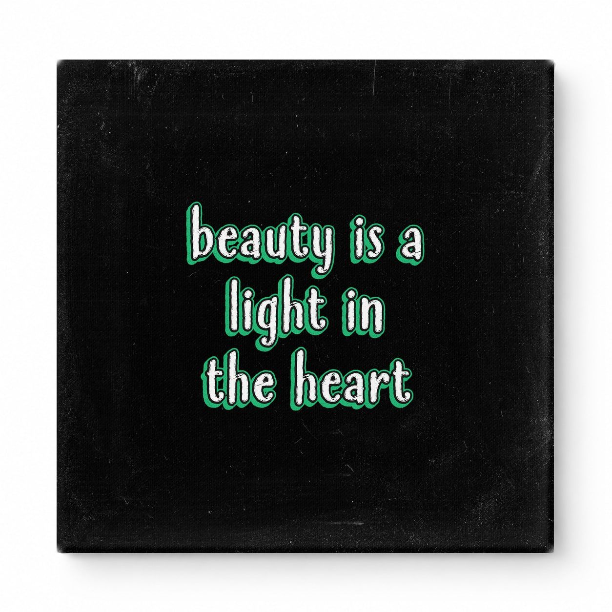 Beauty Is a Light in the Heart — Geometric Low-Poly