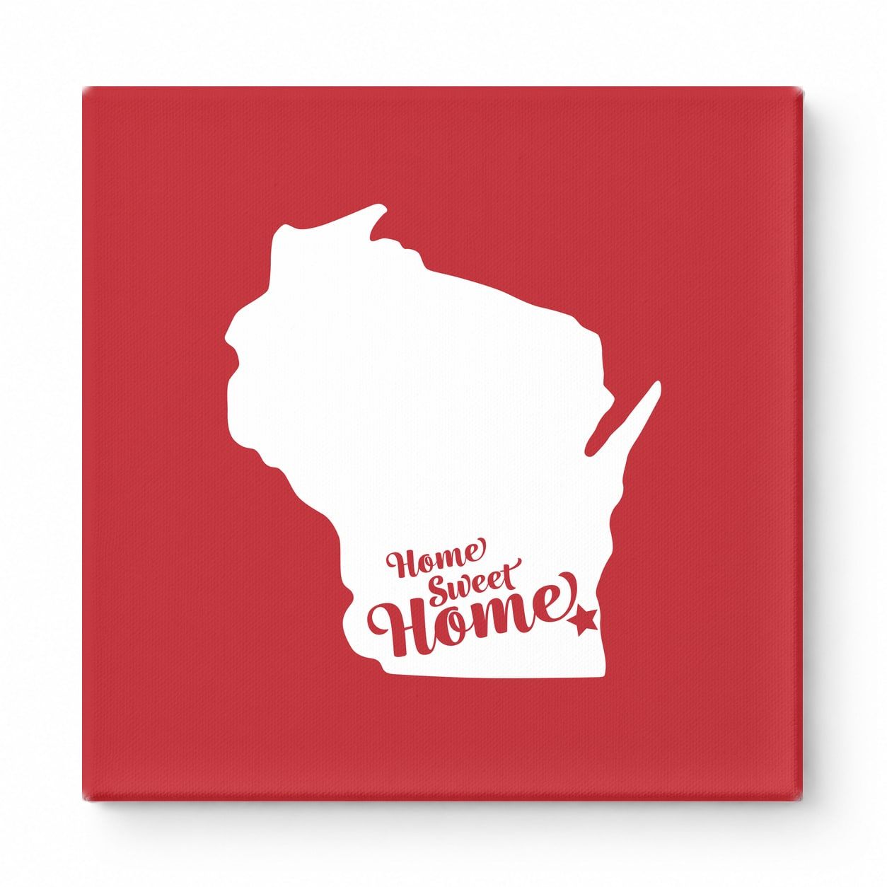 Home Sweet Milwaukee — Wisconsin State Silhouette