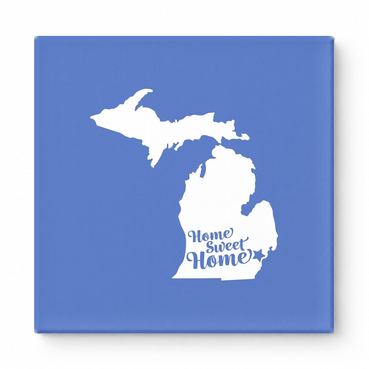Home Sweet Home — Michigan State Silhouette
