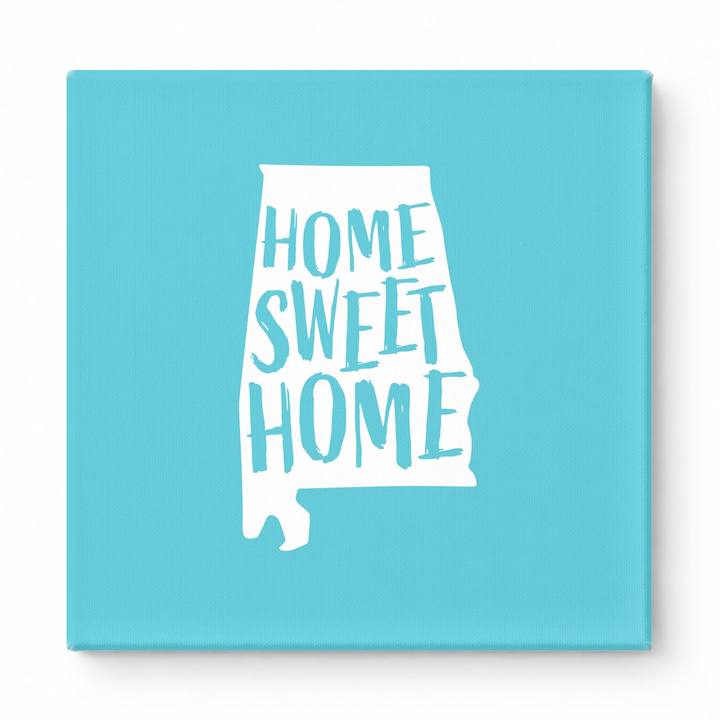 HOME SWEET HOME — Alabama State Silhouette