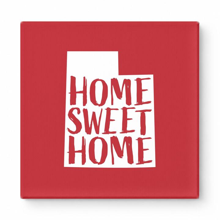 HOME SWEET HOME — Utah State Silhouette