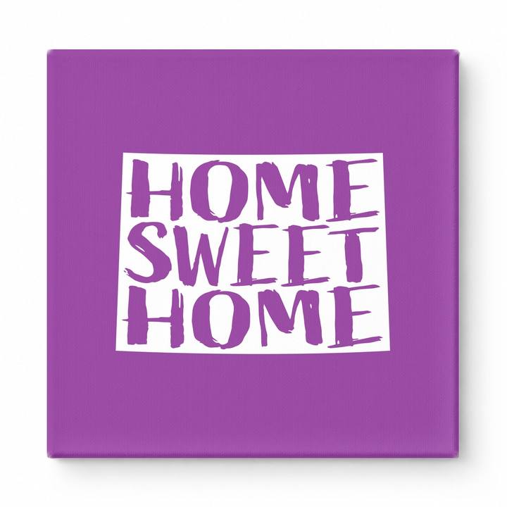 Home Sweet Home Wyoming — Wyoming State Silhouette