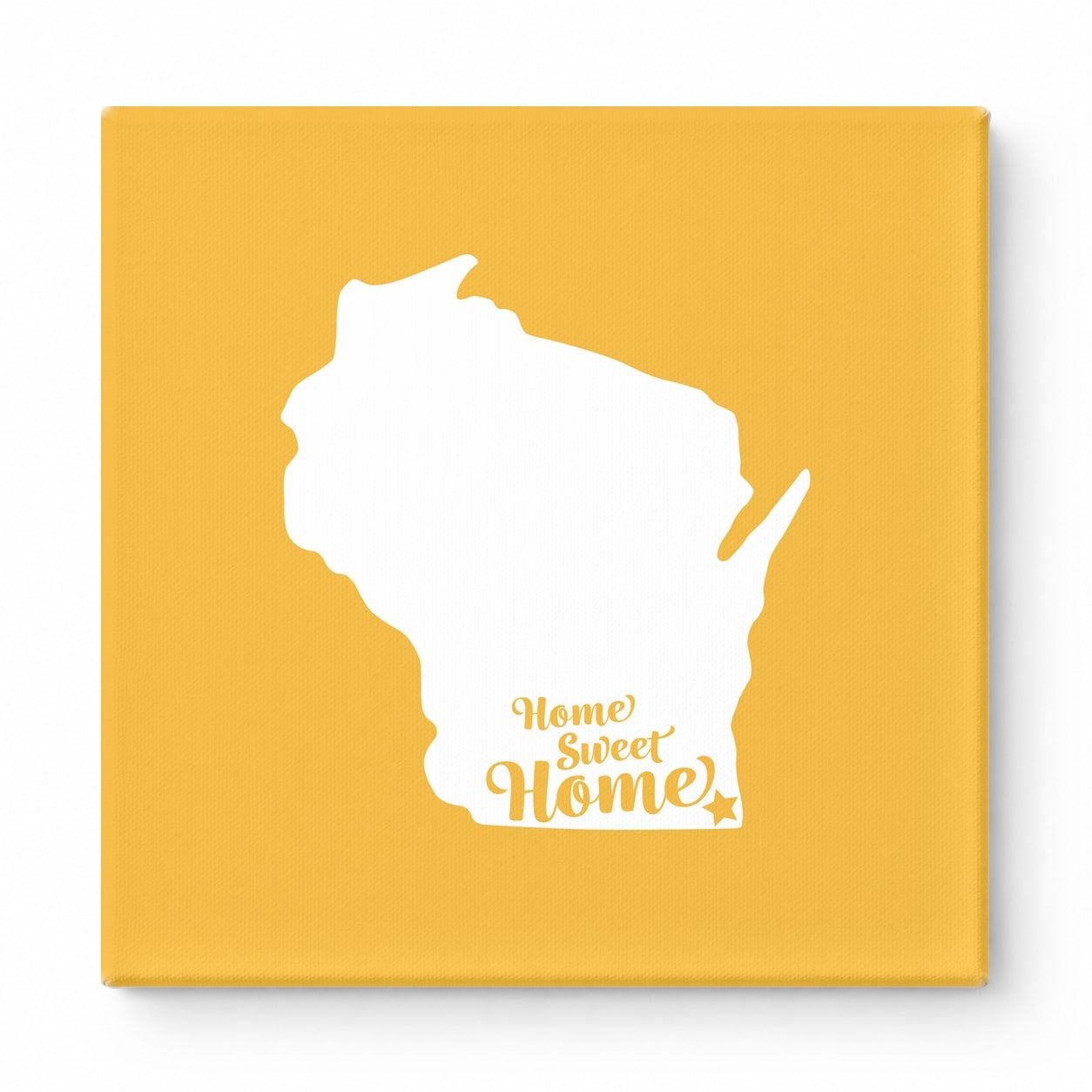 Home Sweet Milwaukee — Wisconsin State Silhouette