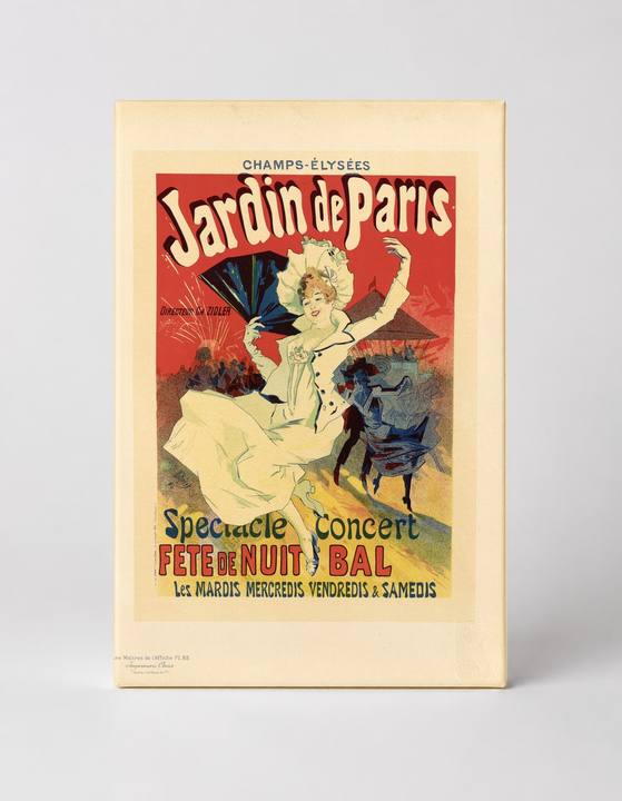 Jardin de Paris Champs-Élysées 1890s - Belle Époque Vintage Poster Wall Art