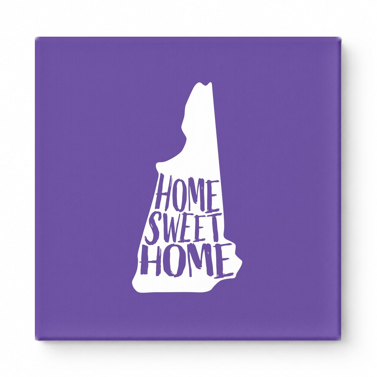 HOME SWEET HOME — New Hampshire State Silhouette