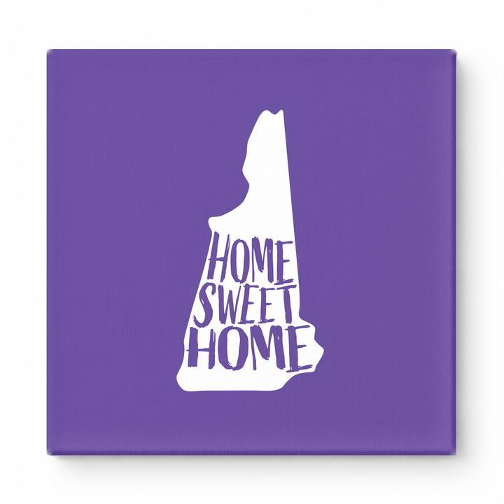 HOME SWEET HOME — New Hampshire State Silhouette