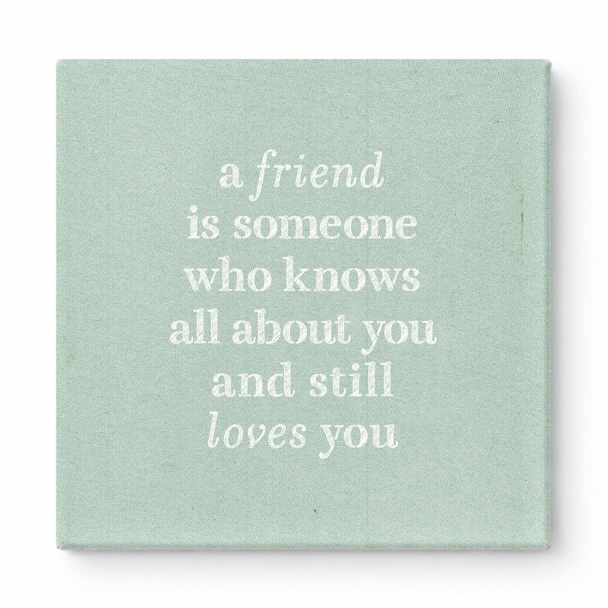 A Friend Is Someone Who Knows All About You and Still Loves You — Geometric Low-Poly