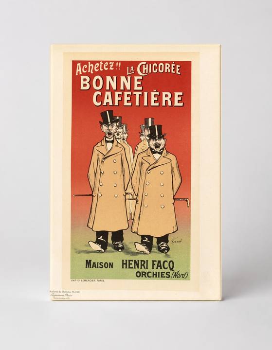 Bonne Cafetière La Chicorée 1890s - Belle Époque Vintage Poster Wall Art