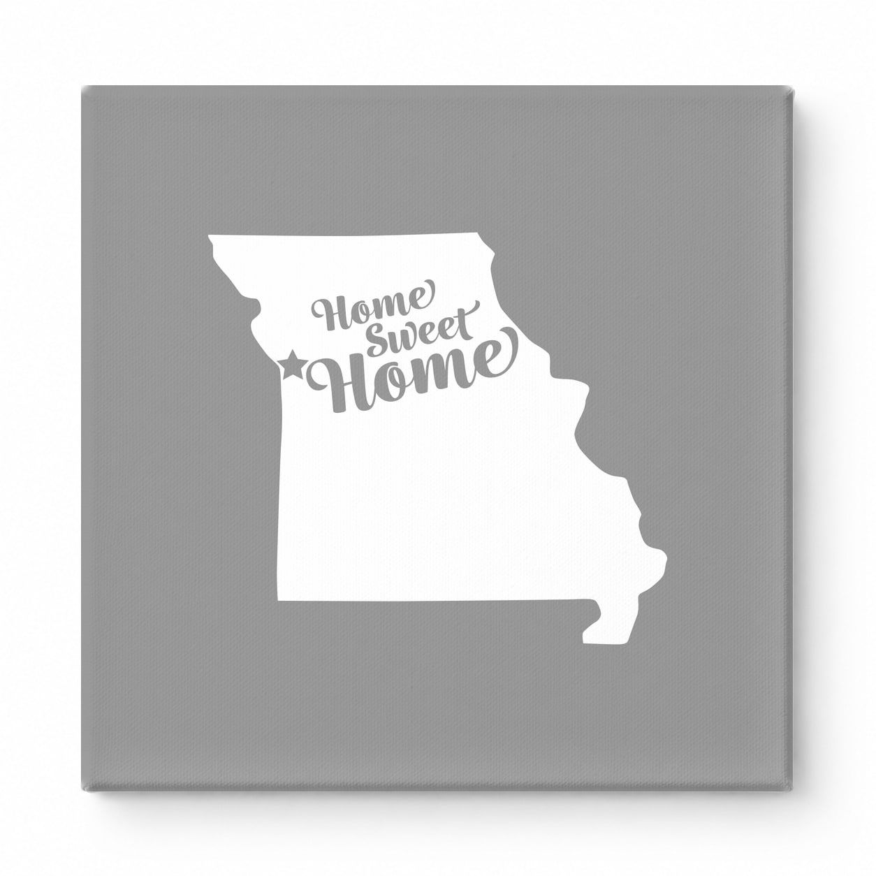 Home Sweet Kansas City — Missouri State Silhouette