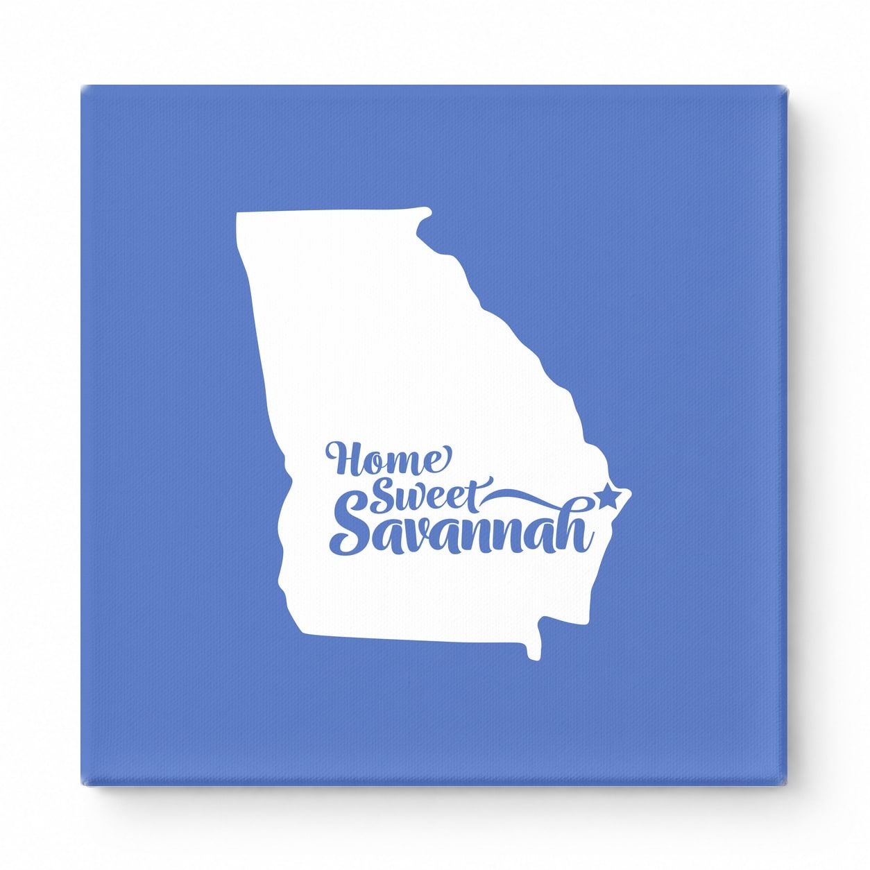 Home Sweet Savannah — Georgia State Silhouette