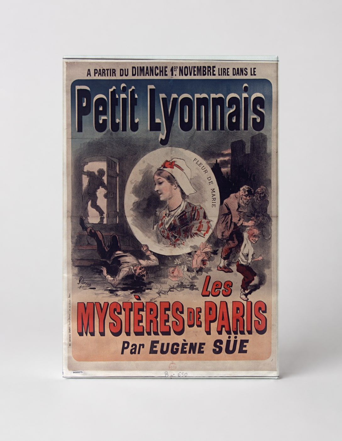 Les Mystères de Paris 1890s Petit Lyonnais - Vintage French Lithograph Poster
