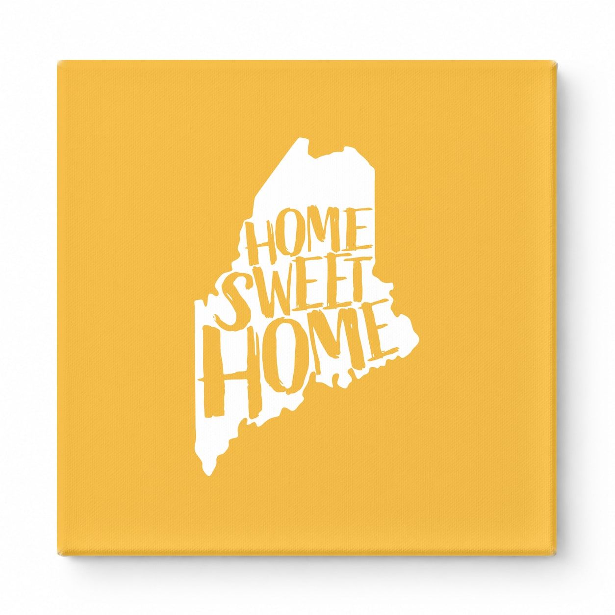 HOME SWEET HOME — Maine State Silhouette