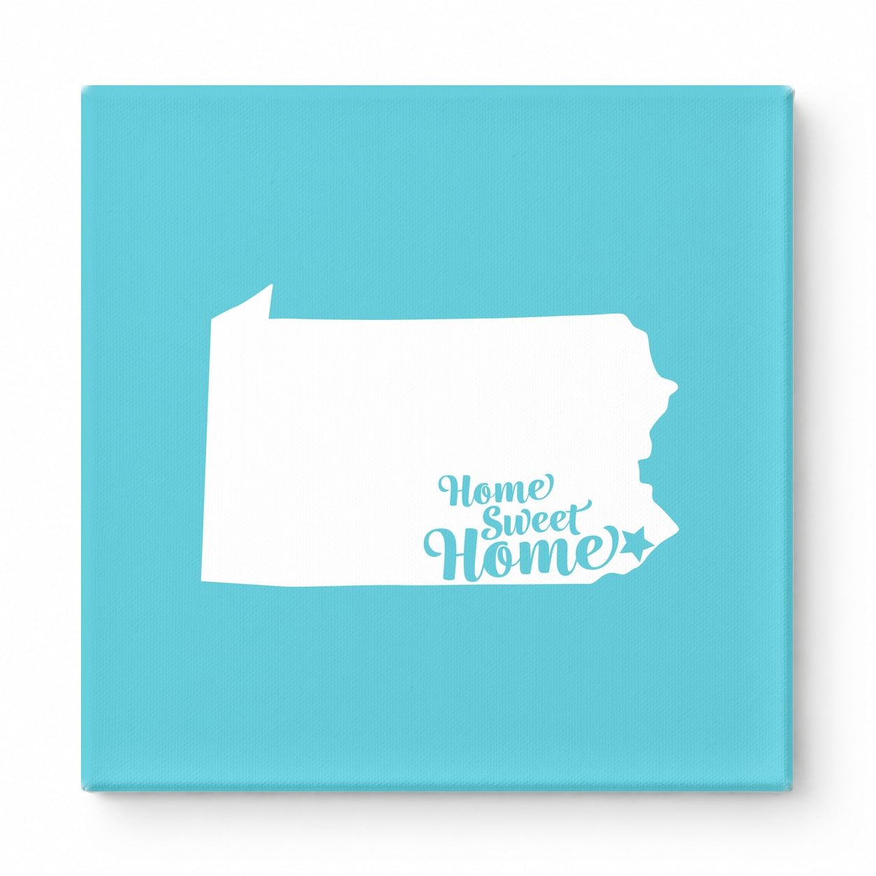 Home Sweet Lancaster — Pennsylvania State Silhouette