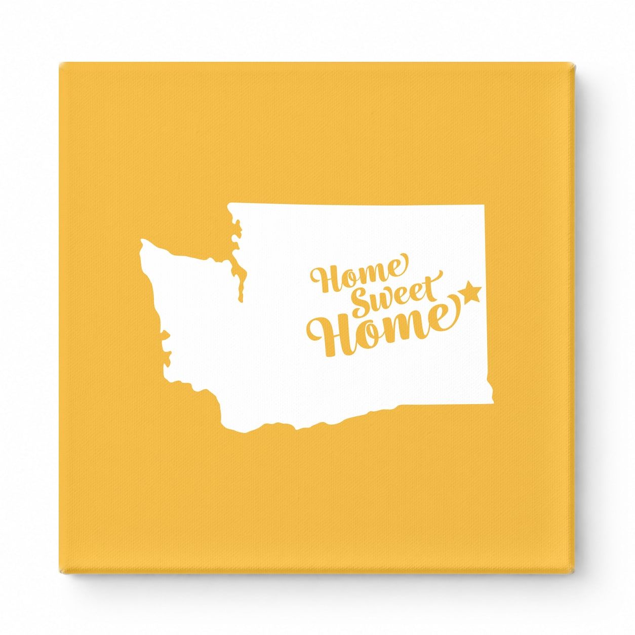Home Sweet Seattle — Washington State Silhouette