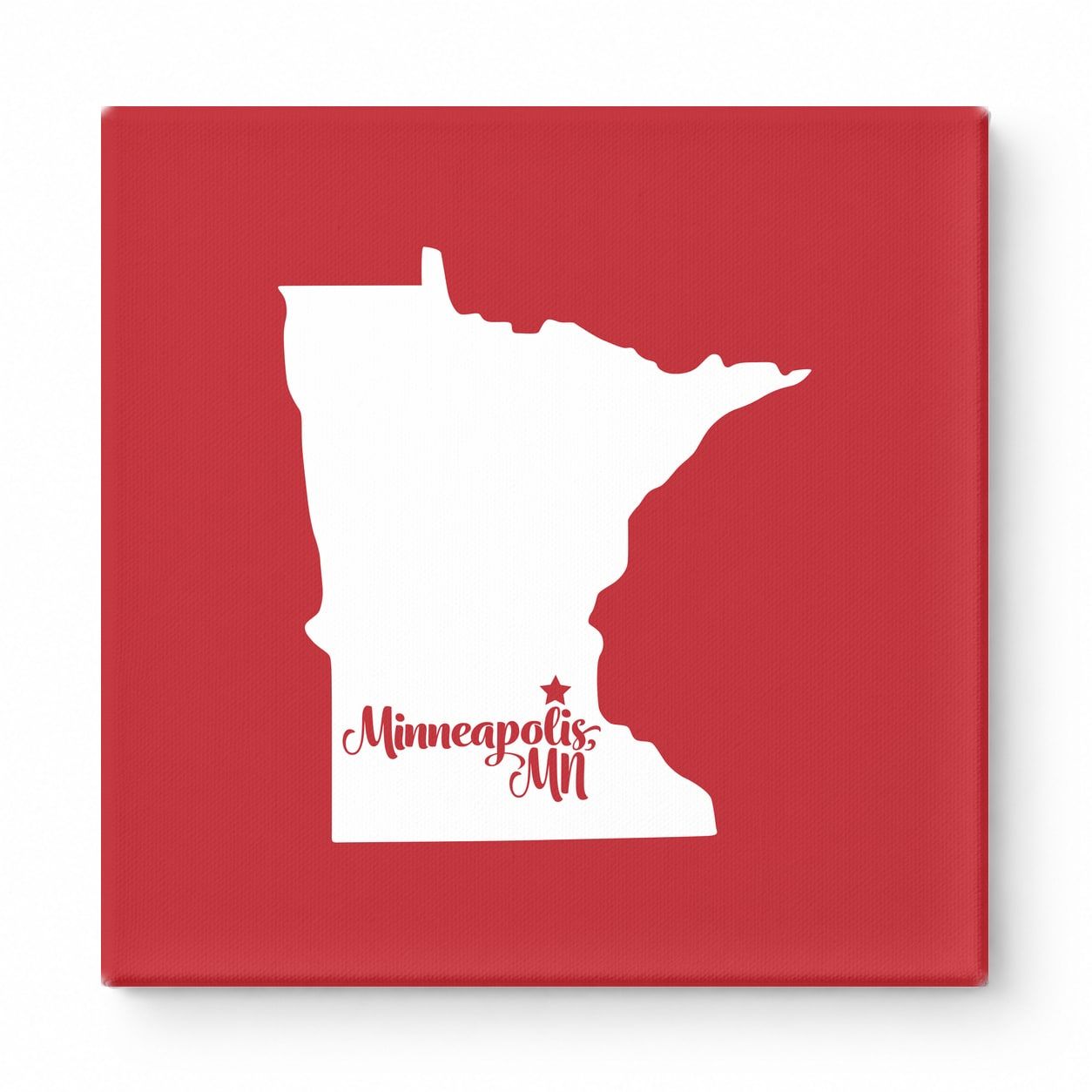 Home Sweet Minneapolis — Minnesota State Silhouette