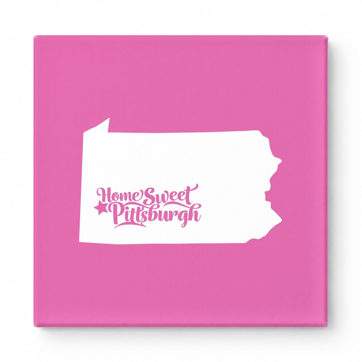 Home Sweet Pittsburgh — Pennsylvania State Silhouette