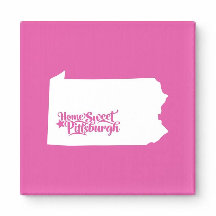 Home Sweet Pittsburgh — Pennsylvania State Silhouette
