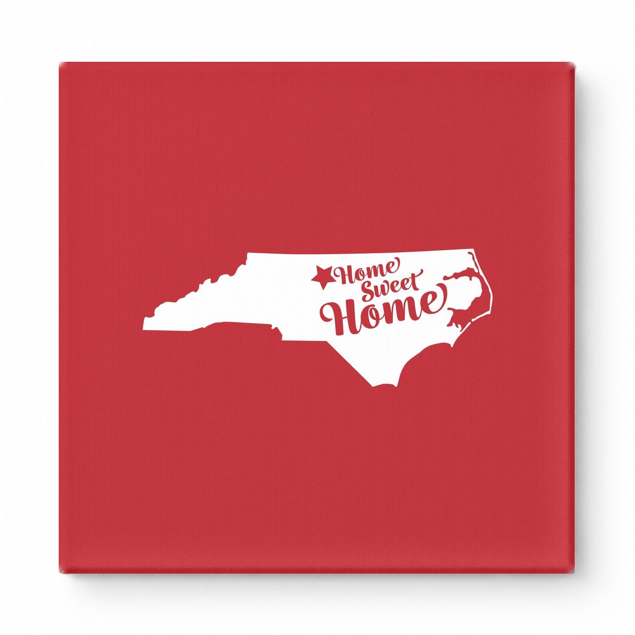 Home Sweet Home — North Carolina State Silhouette